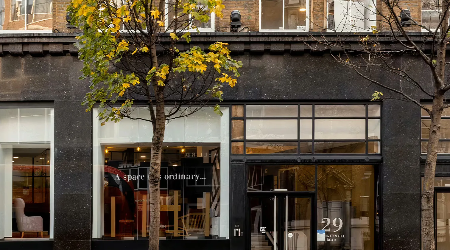 Interior of Clerkenwell Road