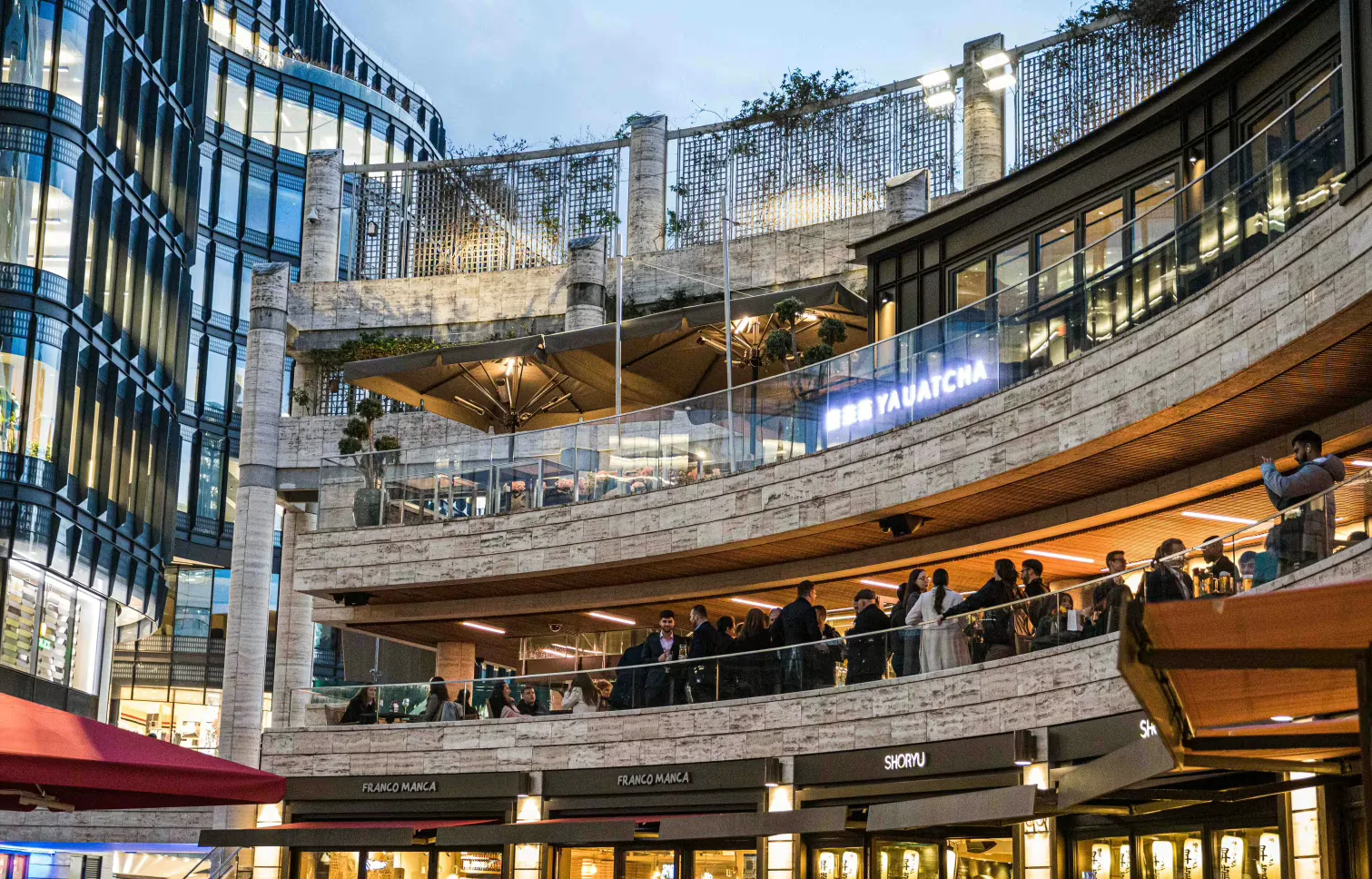 Interior of BEANY GREEN at BROADGATE CIRCLE