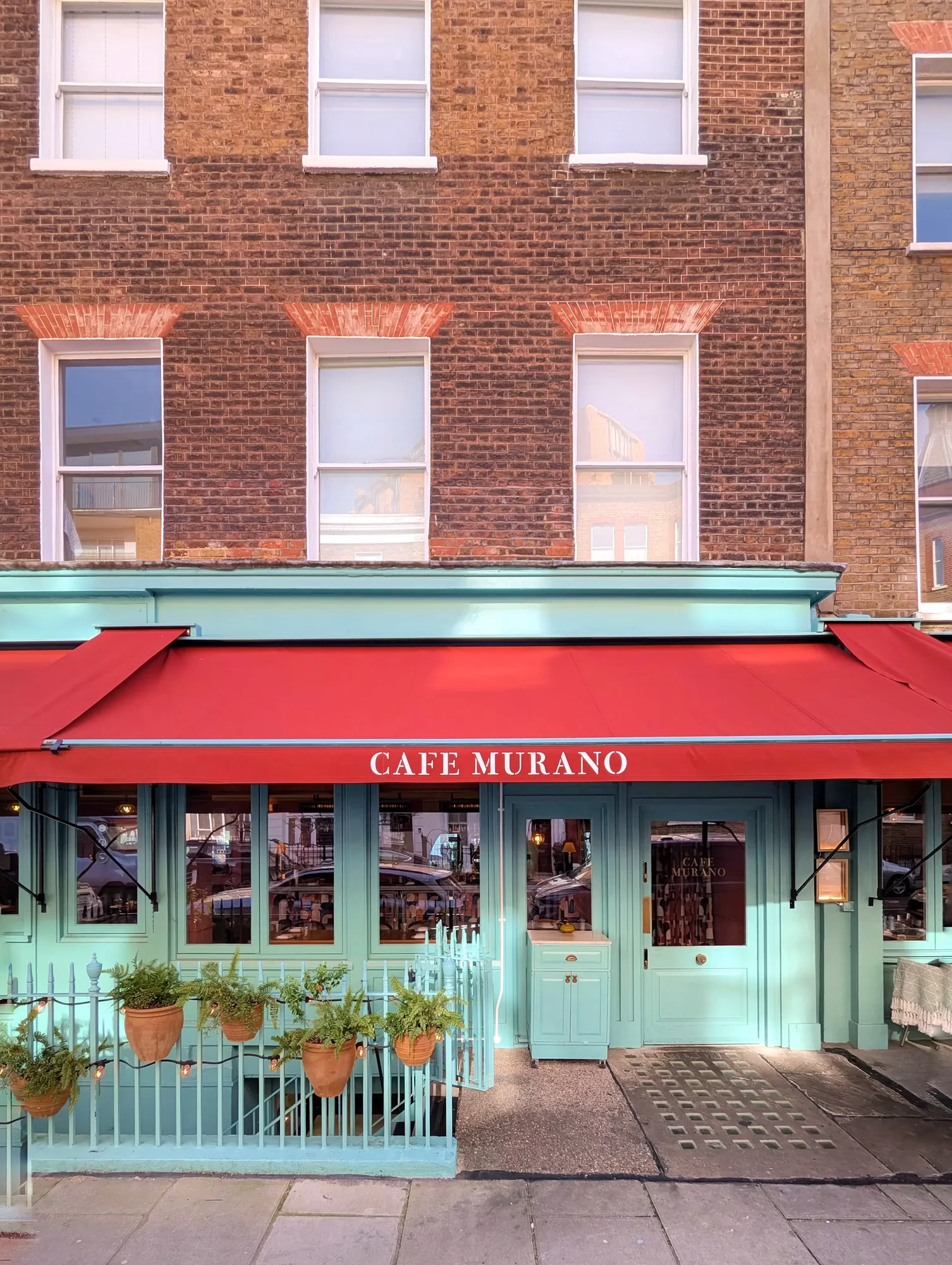 Interior of Cafe Murano