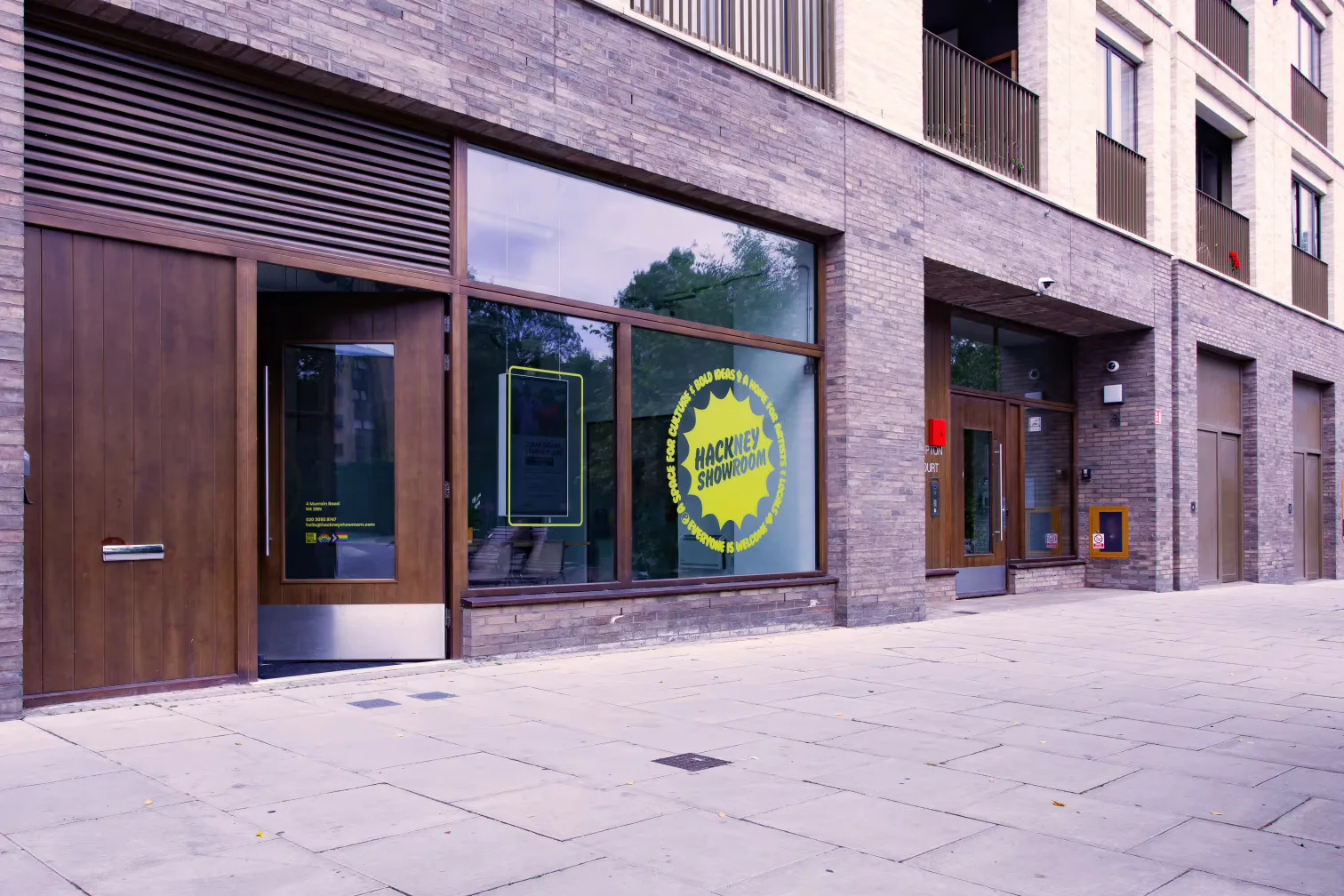 Interior of Hackney Showroom