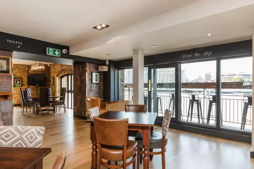 Interior of Samuel Pepys Bar & Kitchen