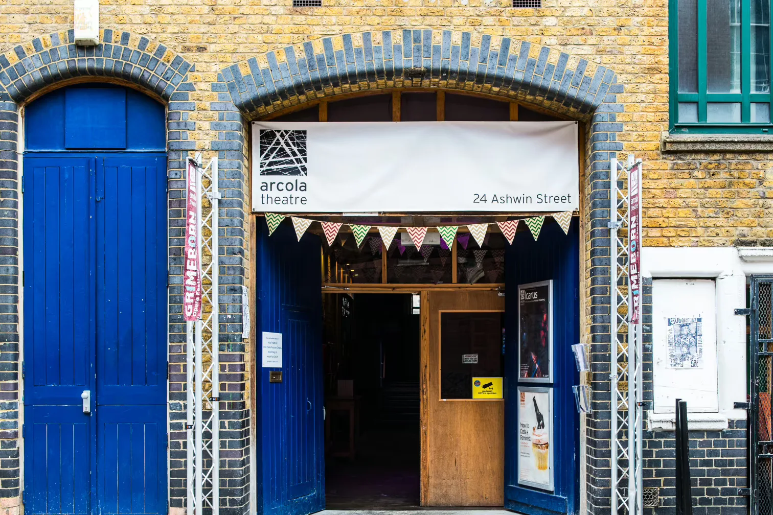 Interior of Arcola Theatre & Bar