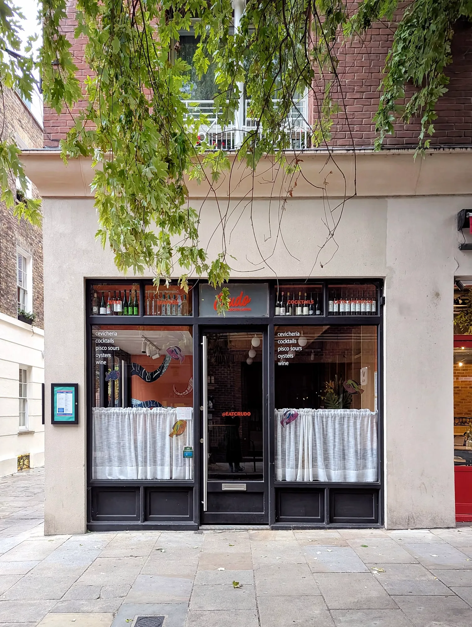 Interior of Crudo