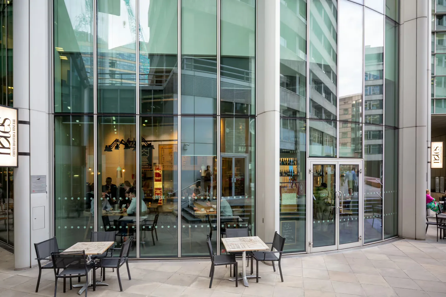 Interior of Notes Coffee & Bars - Moorgate