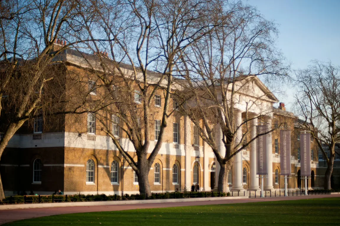 Interior of Saatchi Gallery