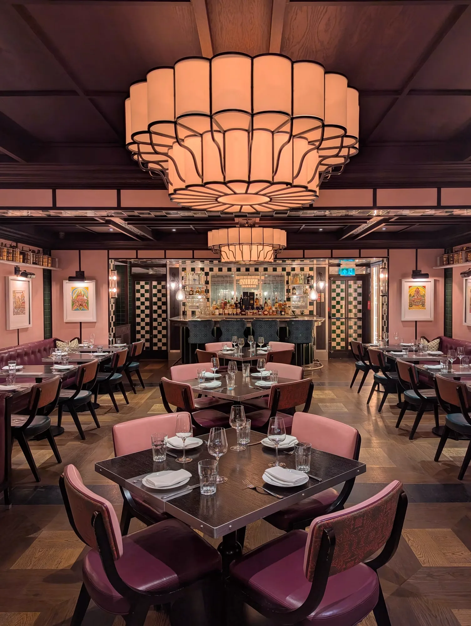 Interior of Bombay Bustle