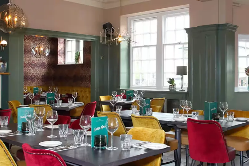 Interior of The Freemasons Arms