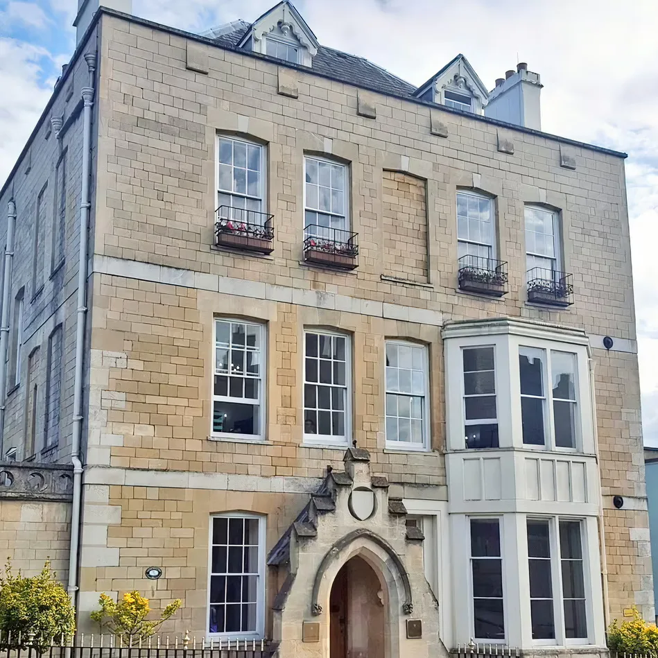 Interior of Castle Hill House