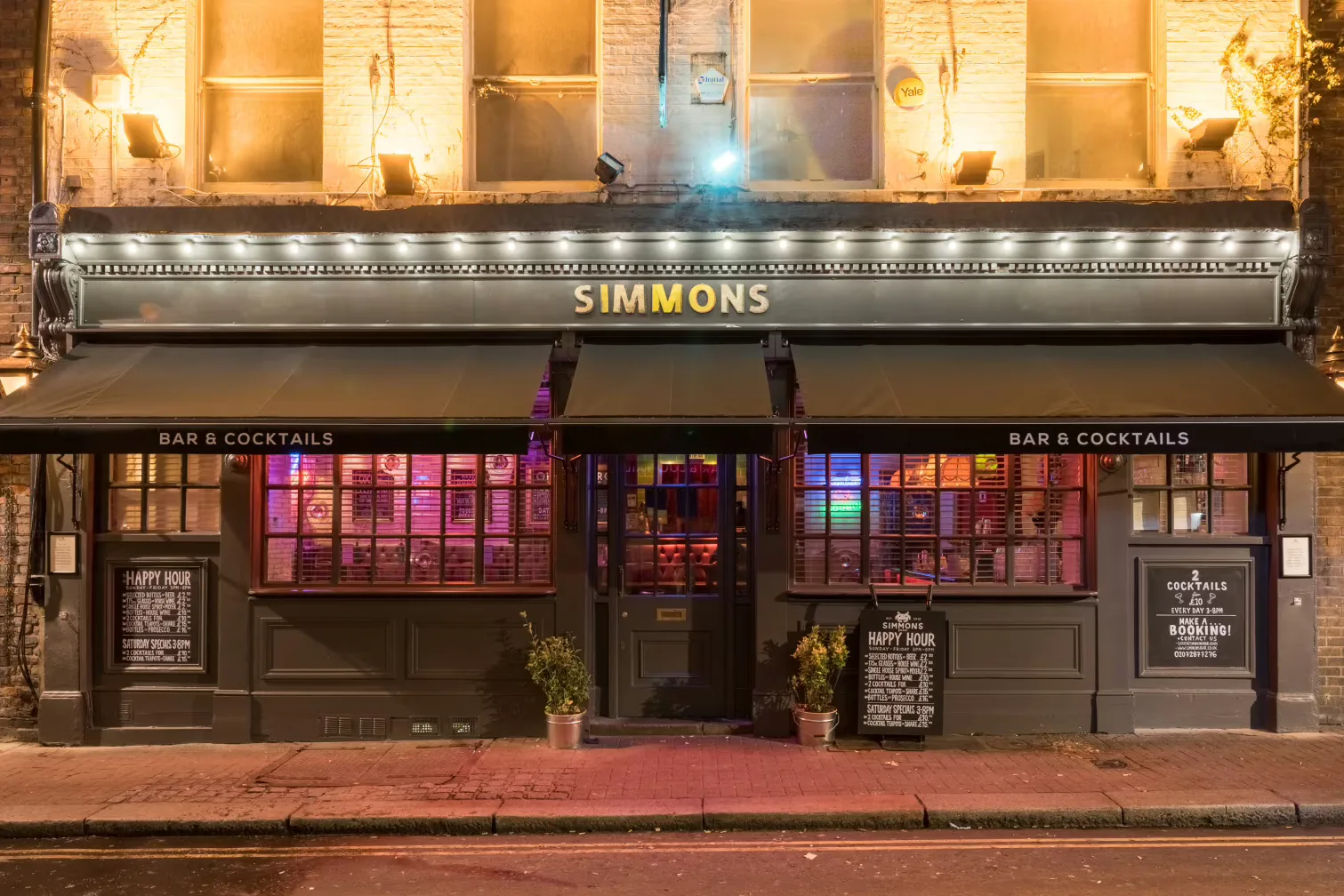 Interior of Simmons | Soho