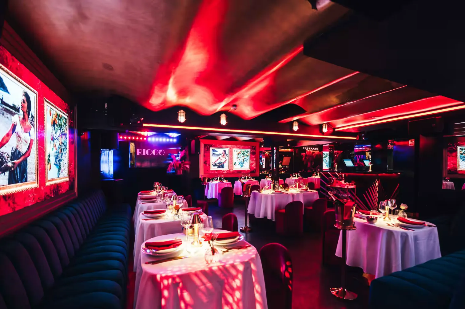 Interior of Ricco London
