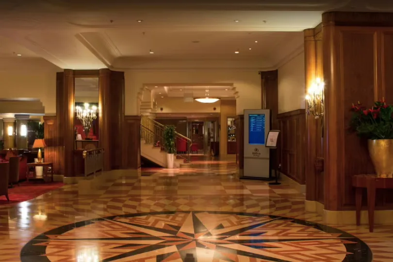Interior of Hilton London Paddington