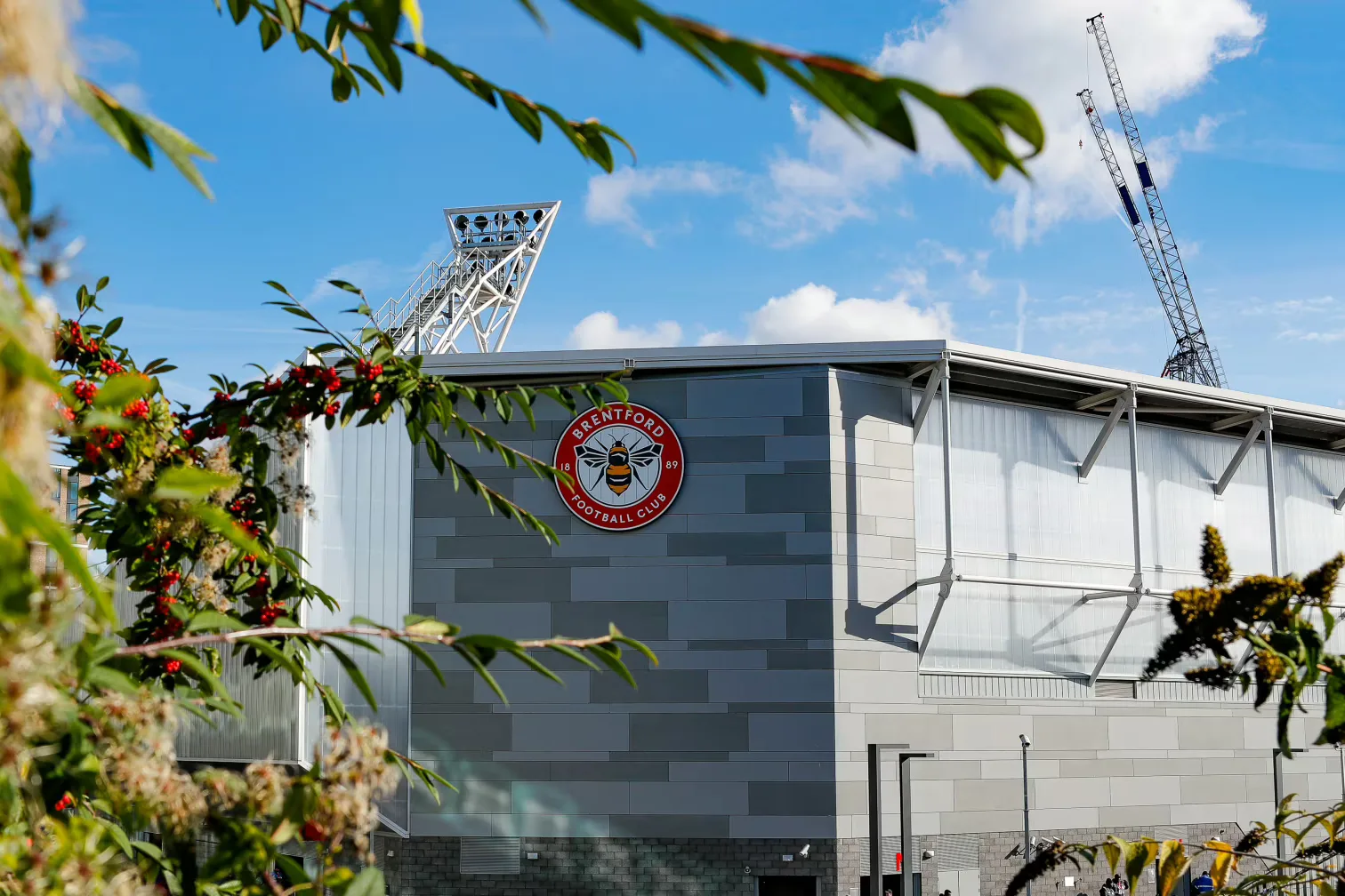 Interior of Brentford Football Club