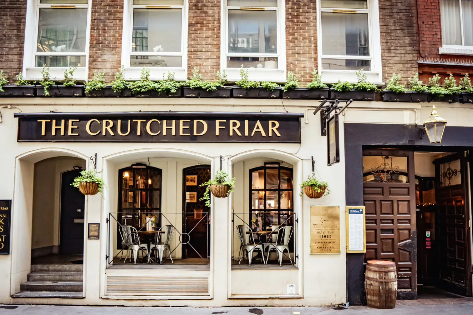 Interior of Crutched Friar London