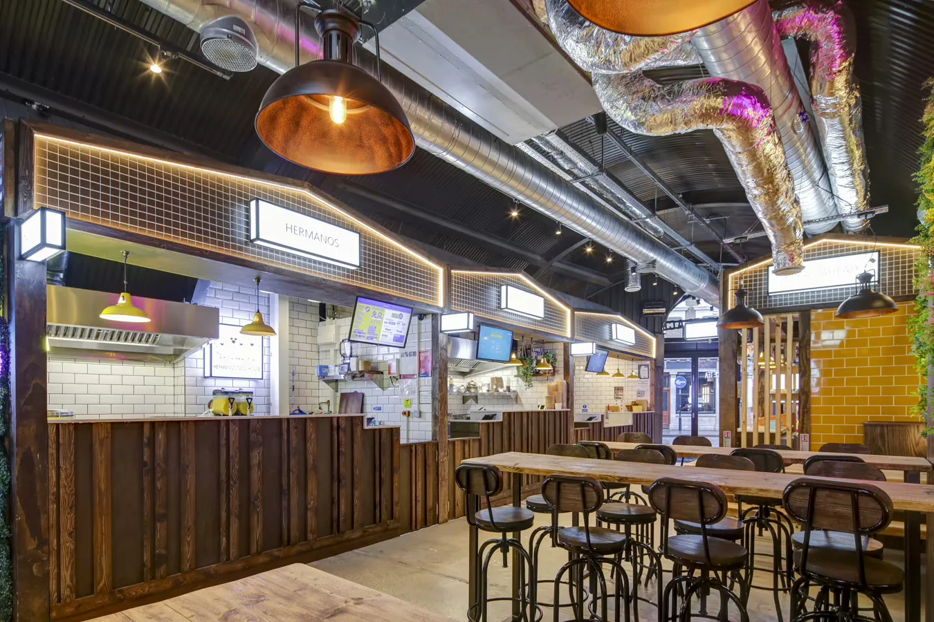 Interior of Market Place Vauxhall