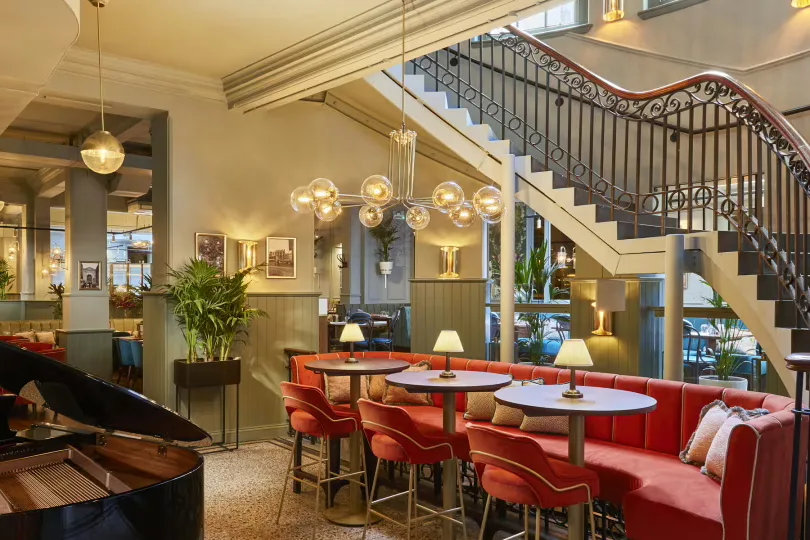Interior of Browns Covent Garden