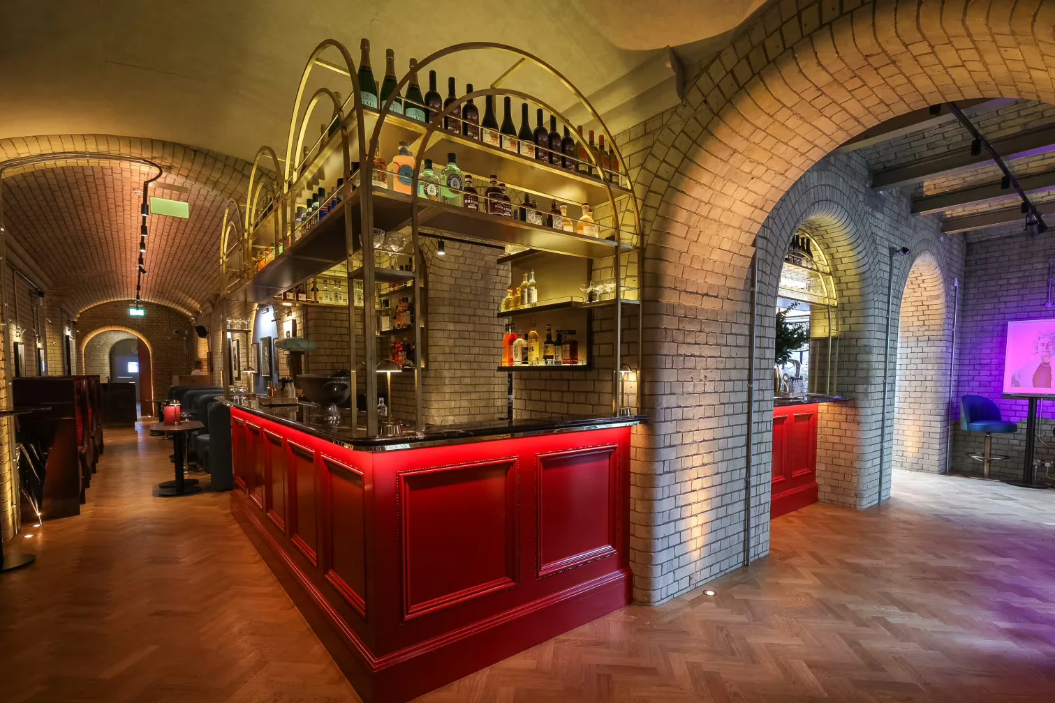Interior of Larry's at the National Portrait Gallery