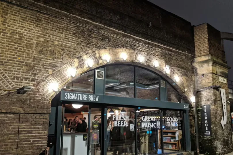 Interior of Signature Brew Haggerston