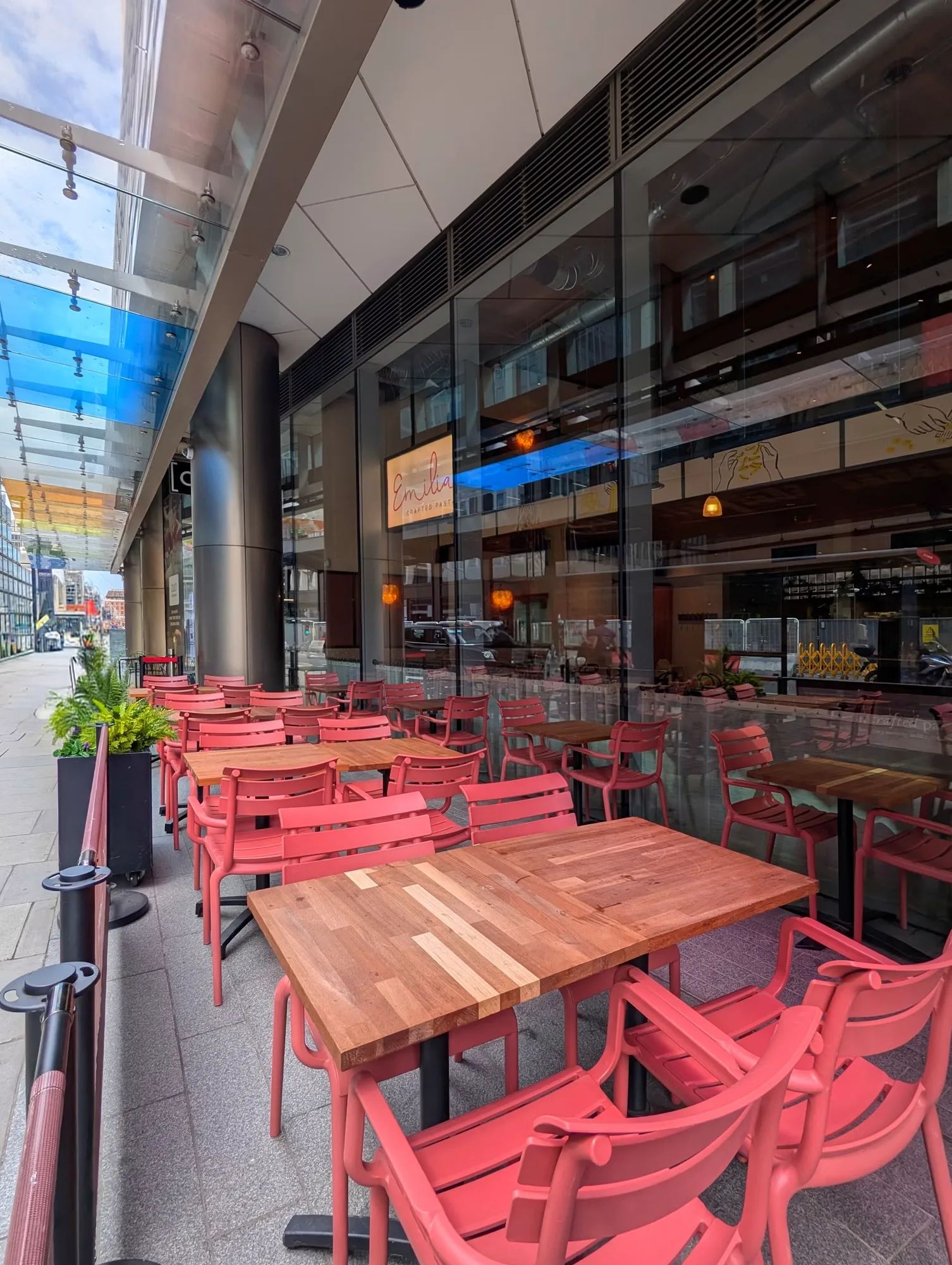 Interior of Emilias Crafted Pasta