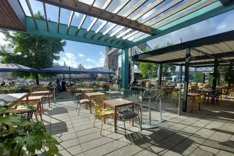 Interior of Vicinity – Riverside Venue by Tower Bridge