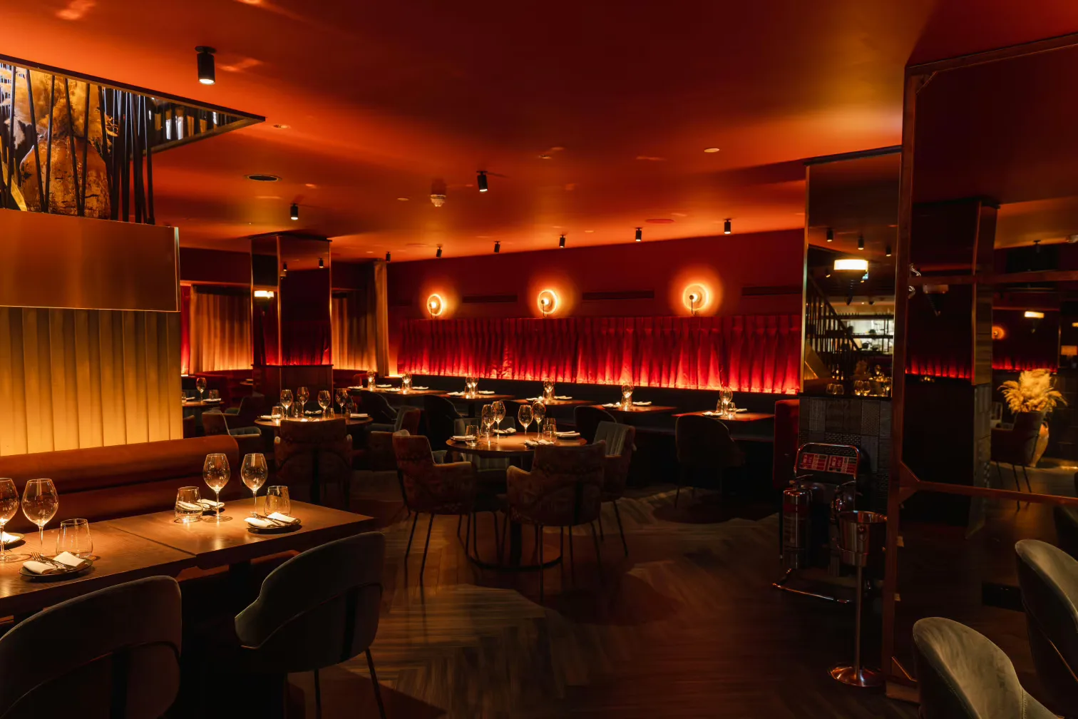 Interior of Gaucho Covent Garden