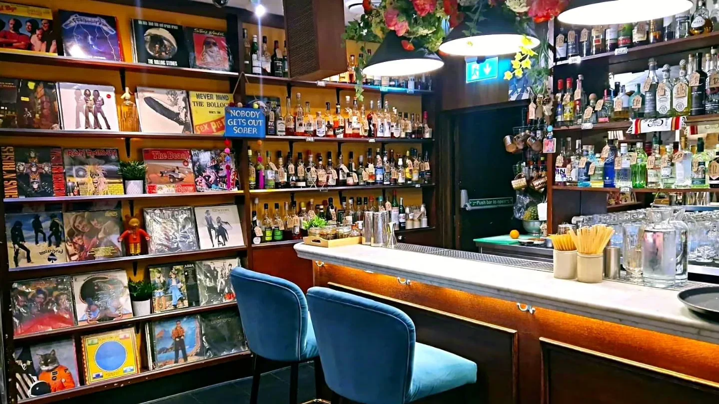 Interior of Fam Bar