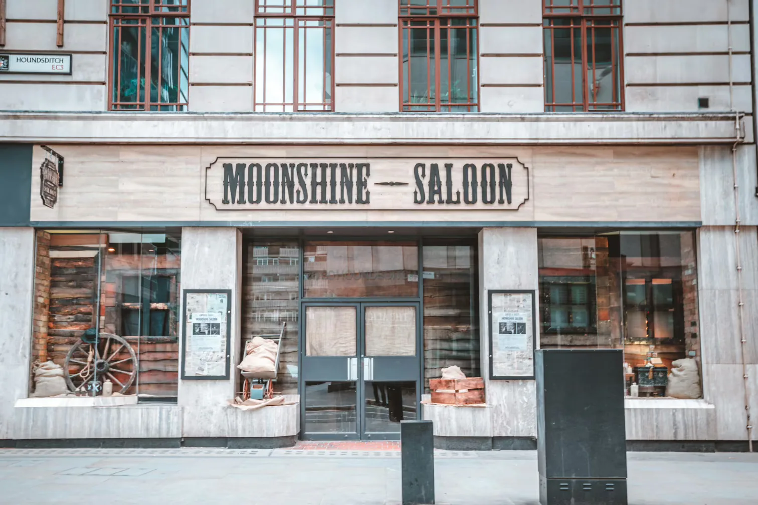 Interior of Moonshine Saloon