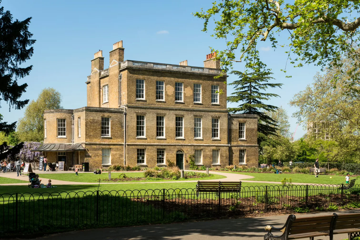 Interior of Clissold House