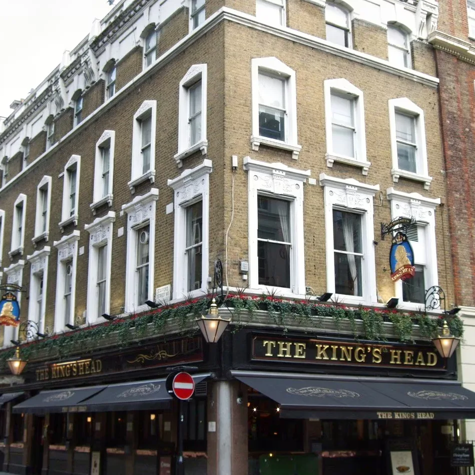 Interior of The King's Head Pub