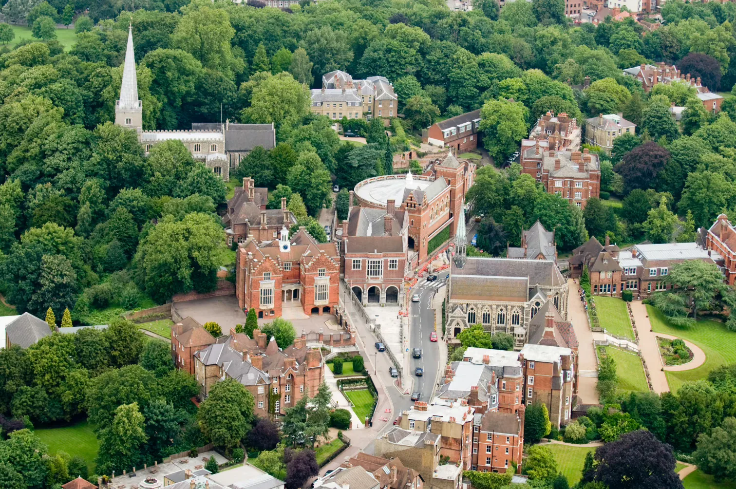 Interior of Harrow School
