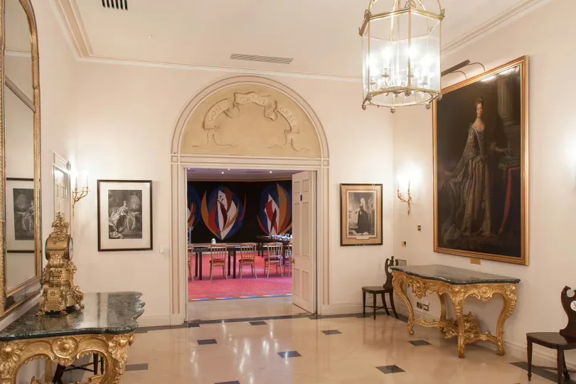 Interior of Grocers' Hall