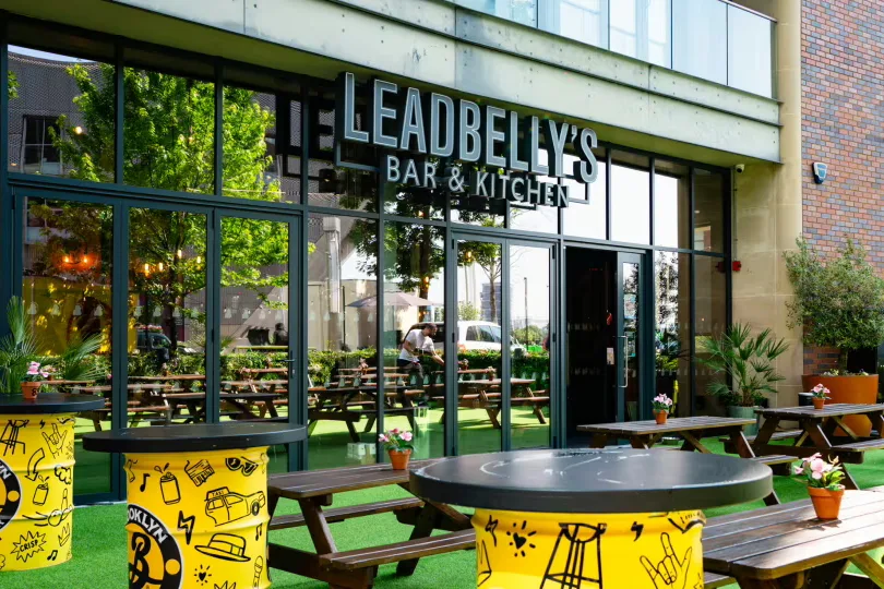 Interior of Leadbelly's Bar & Kitchen