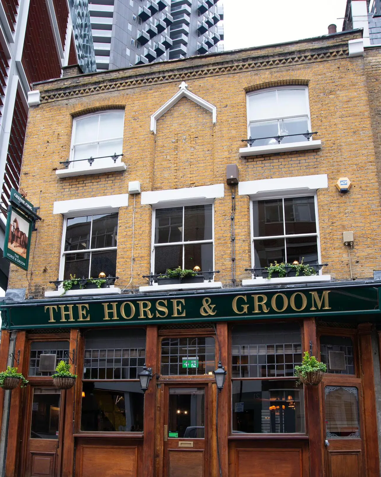 Interior of Horse and Groom