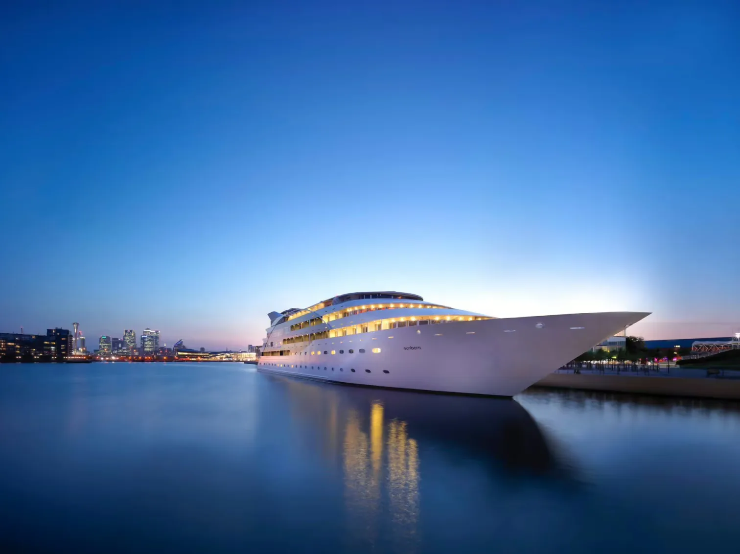 Interior of Sunborn London Yacht Hotel