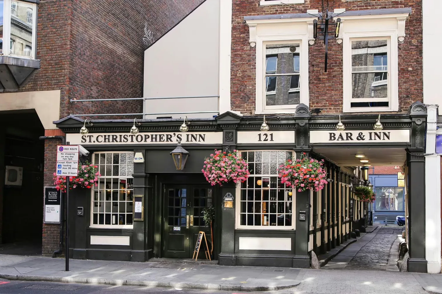 Interior of St Christophers Inn