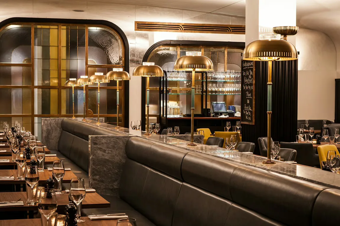Interior of Hawksmoor Knightsbridge