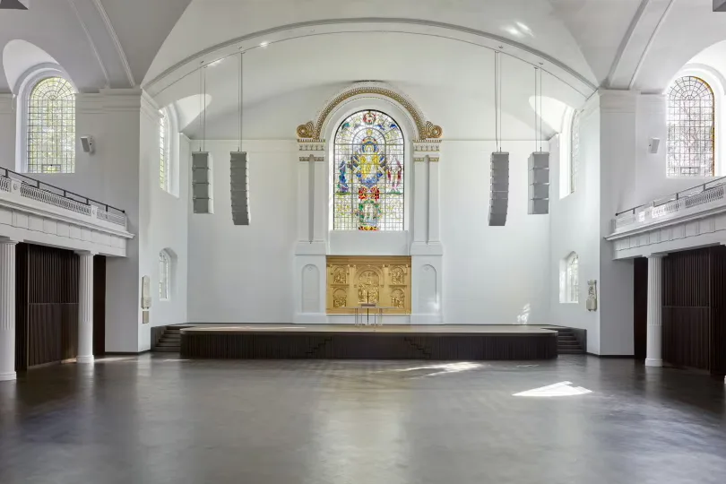 Interior of Hackney Church