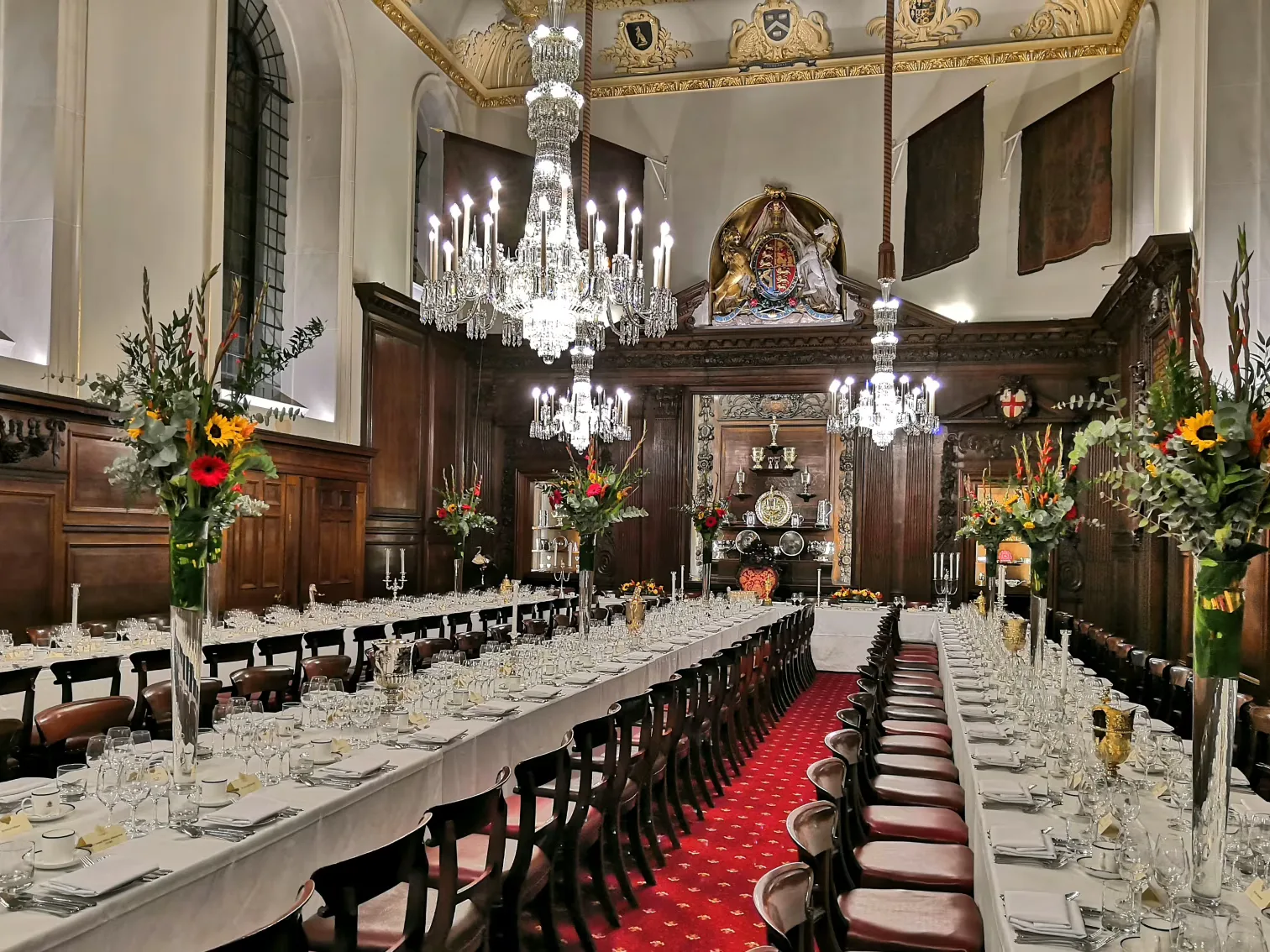 Interior of Vintners' Hall