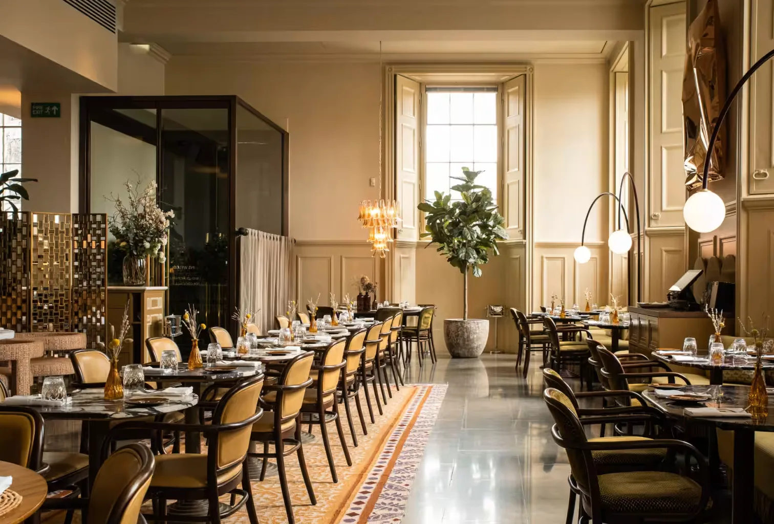 Interior of Ochre Restaurant