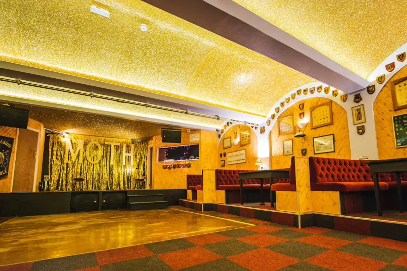 Interior of MOTH Club