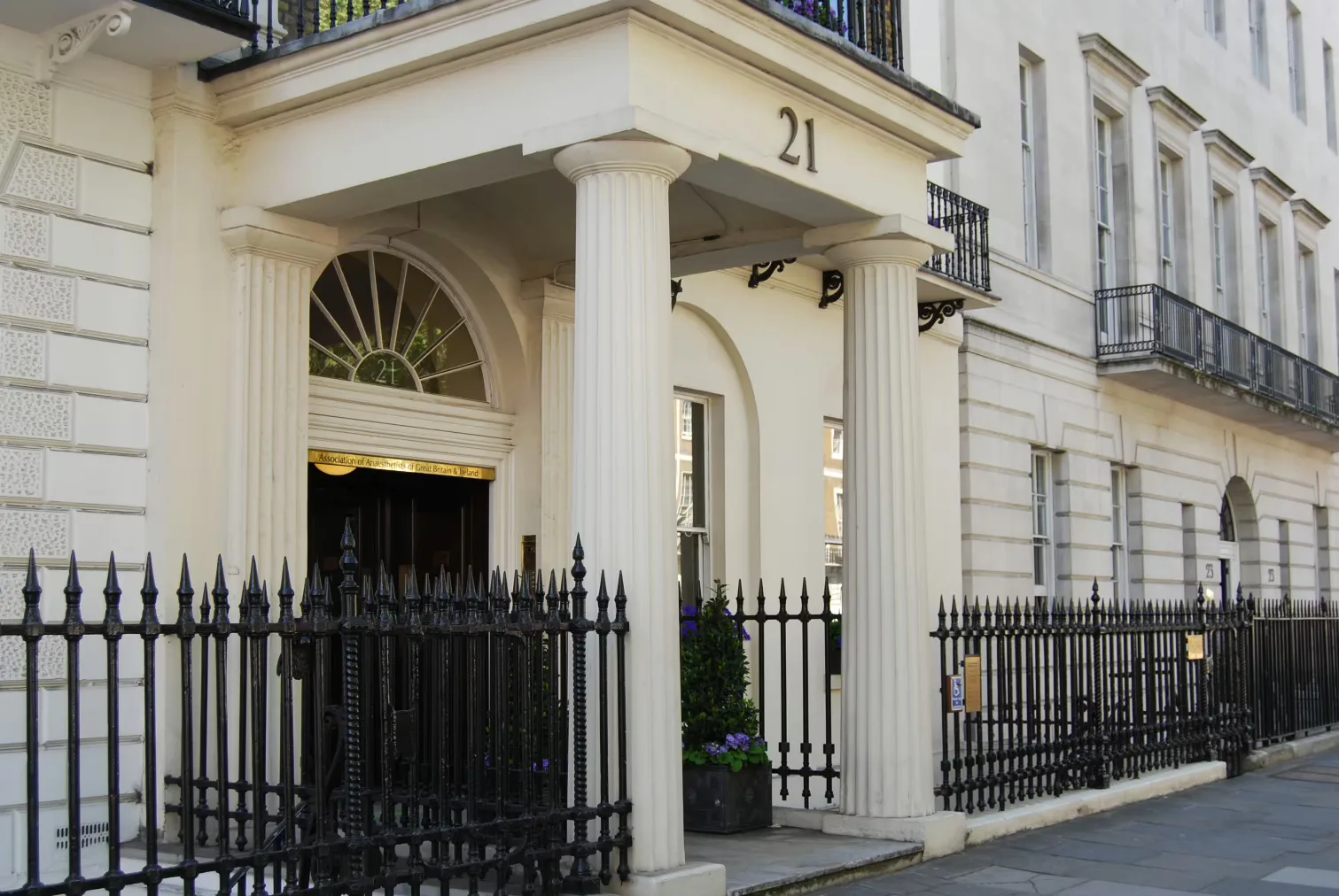 Interior of 21 Portland Place