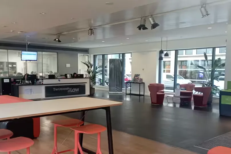 Interior of University of Law - London Moorgate