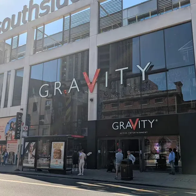 Interior of Gravity MAX - Wandsworth