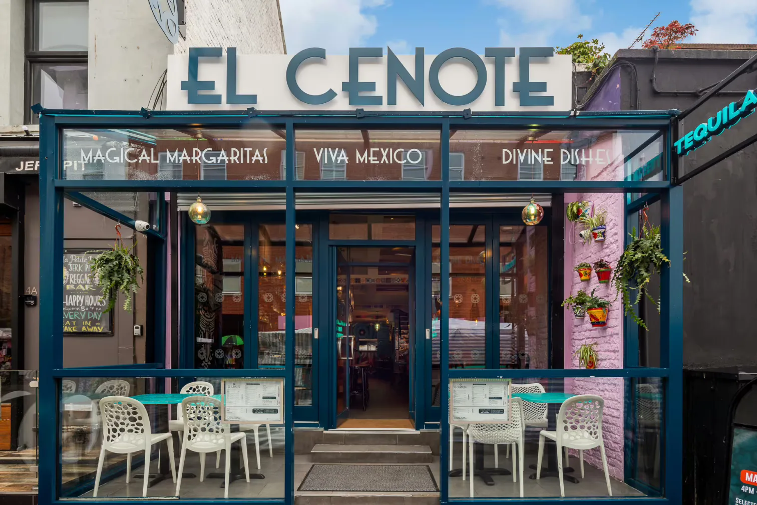 Interior of El Cenote Camden