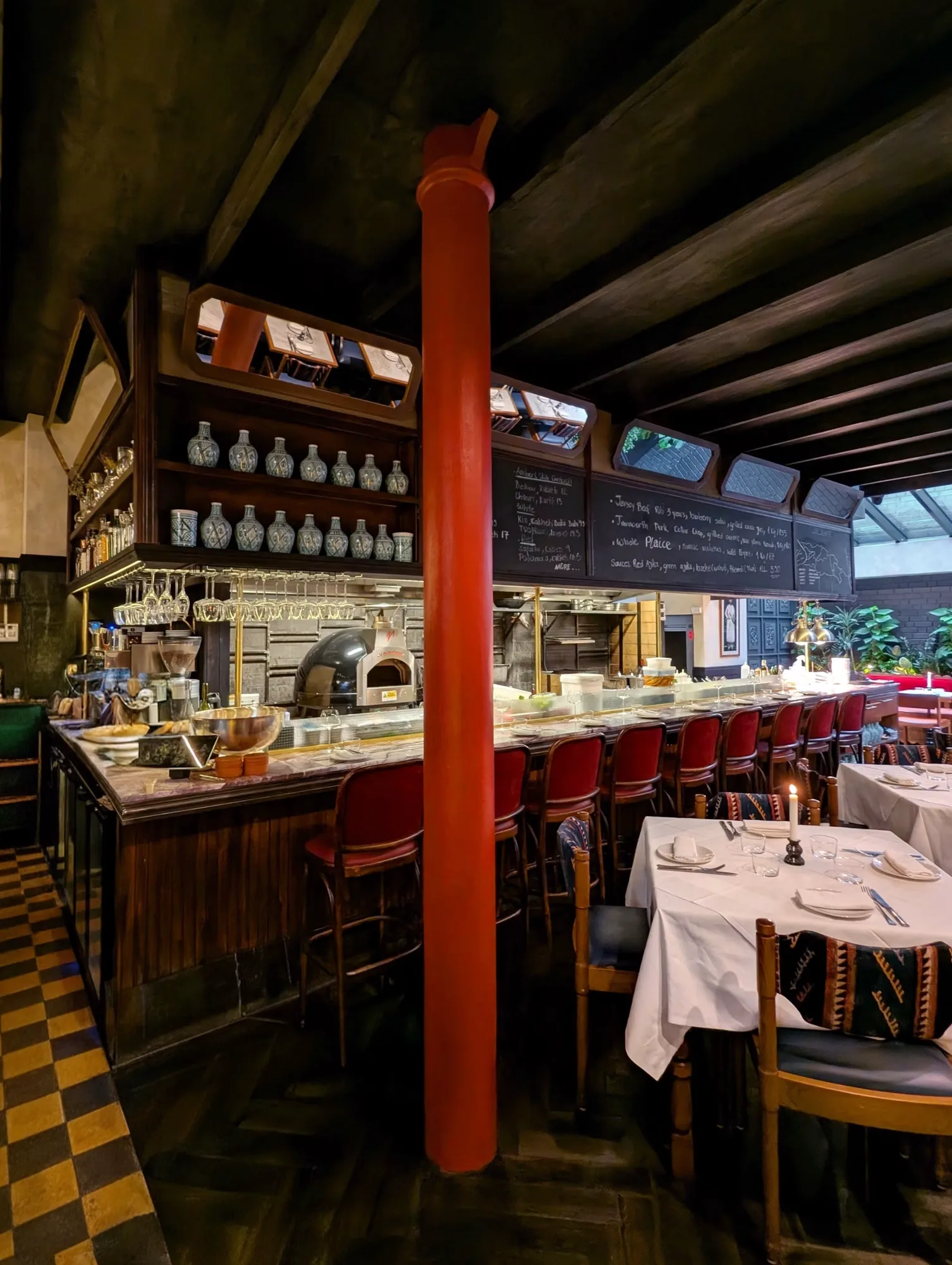 Interior of Daka Daka
