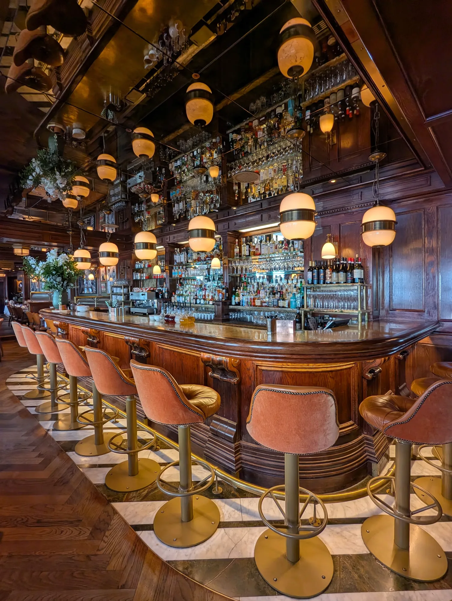 Interior of Harry's Dolce Vita