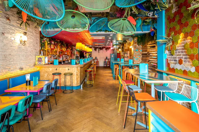 Interior of Barrio Shoreditch