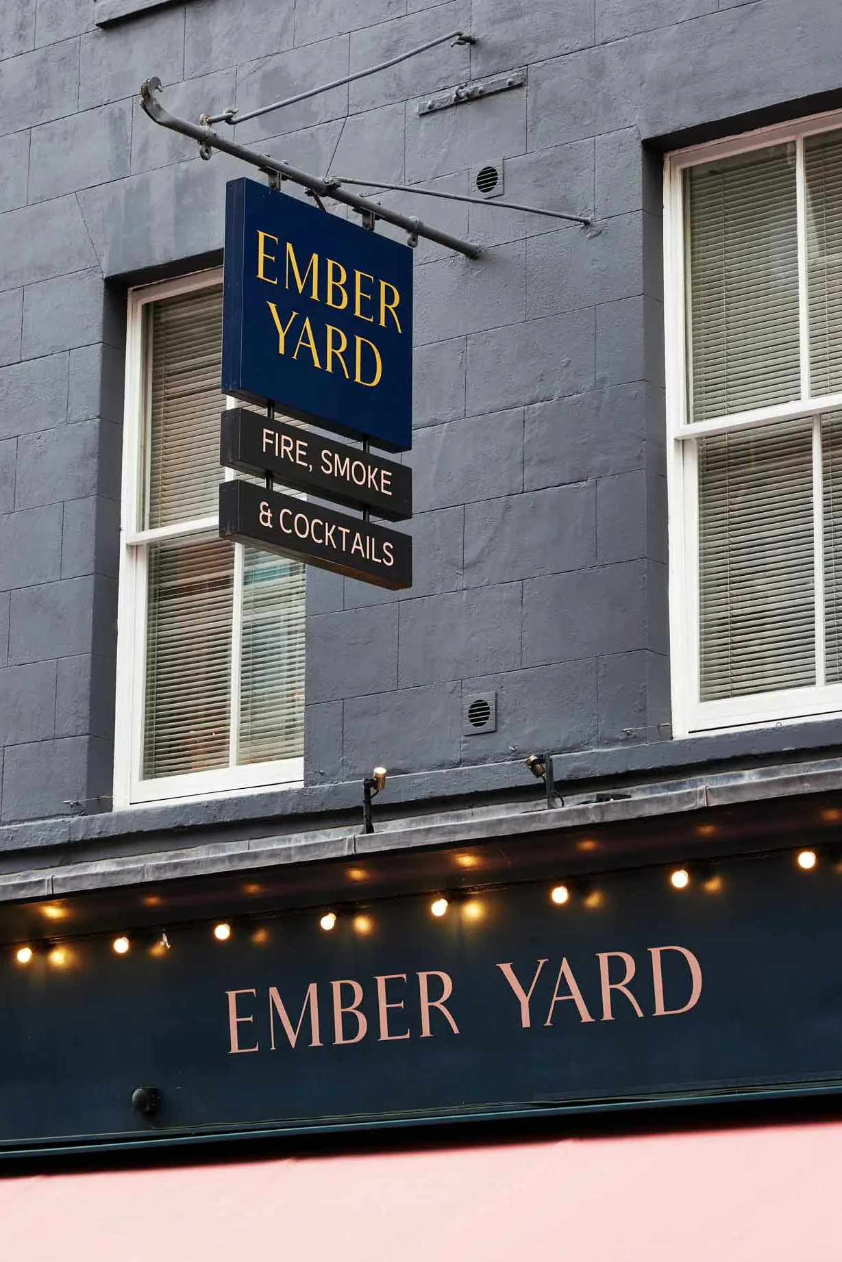 Interior of Ember Yard