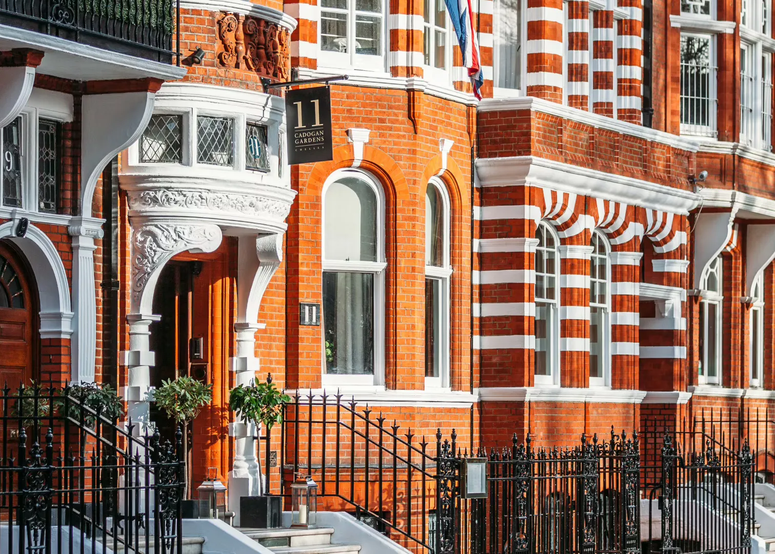 Interior of 11 Cadogan Gardens