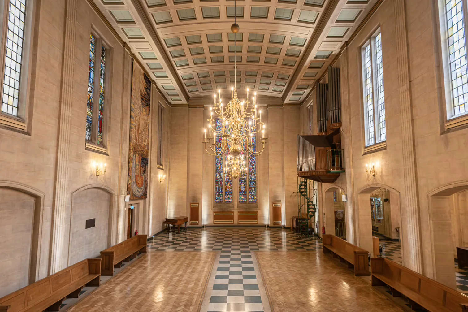 Interior of Dutch Hall