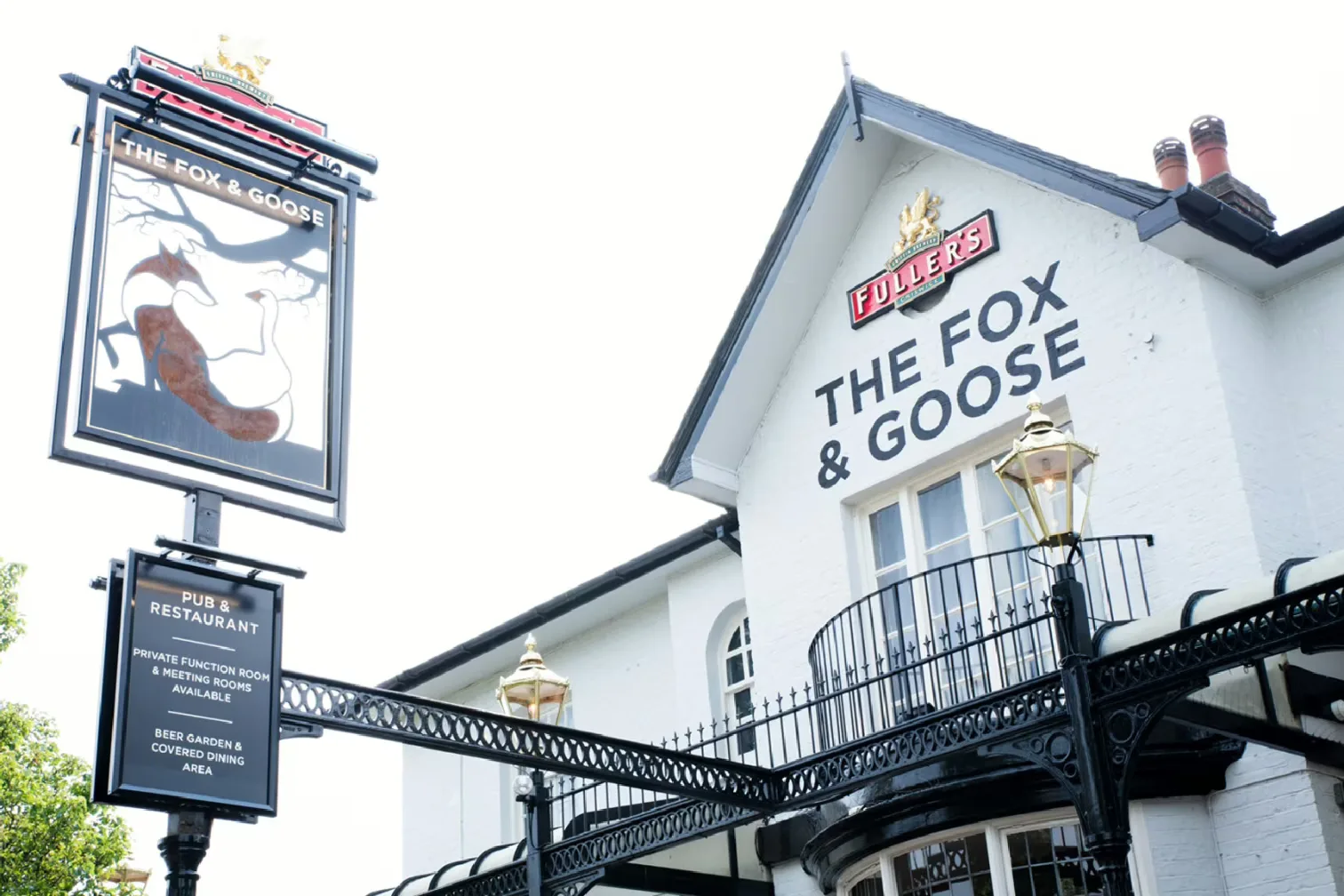 Interior of The Fox and Goose Hotel